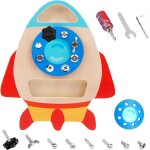 Jouet �ducatif - topjowga - tableau en bois - stimule lapprentissage - motricit� fine - 3 ans et plus ...