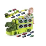 Jouet éducatif - yanbo toys - camion de transport dinosaure - 6 voitures - sûr - 3 ans et plus Jouet éducatif - yanbo toys - camion de transport dinosaure - 6 voitures - sûr - 3 ans et plus