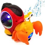 Jouet lectrique multifonctionnel musical pour bb en forme de bernard - lermite - jouet ducatif interactif ...