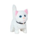 Jouet électronique pour chat avec collier qui miaule marche et remue la queue cadeaux pour filles et ... Jouet électronique pour chat avec collier qui miaule marche et remue la queue cadeaux pour filles et ...