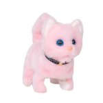Jouet électronique pour chat avec collier qui miaule marche et remue la queue cadeaux pour filles et ... Jouet électronique pour chat avec collier qui miaule marche et remue la queue cadeaux pour filles et ...