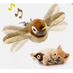 Jouet électronique interactif pour chat oiseau volant animal de compagnie ailes pivotantes suspendues ... Jouet électronique interactif pour chat oiseau volant animal de compagnie ailes pivotantes suspendues ...