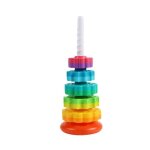 Jouet à empiler - fat brain - spinagain - 12 couleurs vibrantes - pour bébés à partir de 6 mois - intérieur ... Jouet à empiler - fat brain - spinagain - 12 couleurs vibrantes - pour bébés à partir de 6 mois - intérieur ...