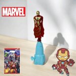 Jouet figurine flying iron man + sac collector