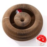 Jouet � griffer interactif modulable � magic organ � pour chat dint�rieur ? piste � boule aimant�e pliable ...