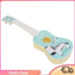 Jouets de guitare ukull - - ukull en plastique - cologique - son clair - pour enfants