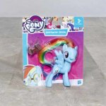 Jouet - hasbro - my little pony - poney ami rainbow dash - 8 cm - fille