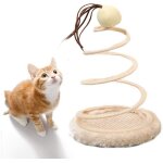 Jouet interactif pour chat avec plaque spirale et souris amusant et créatif pour stimuler lexercice et ... Jouet interactif pour chat avec plaque spirale et souris amusant et créatif pour stimuler lexercice et ...