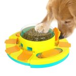 Jouet interactif distributeur de friandises pour chien puzzle dentraînement Jouet interactif distributeur de friandises pour chien puzzle dentraînement