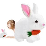Jouet interactif - hautstore - lapin interactif - blanc - � partir de 3 ans - �lectrique
