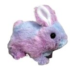 Jouet interactif lapin simulé animal de compagnie avec fonctions sonores et de marche lapin en peluche ... Jouet interactif lapin simulé animal de compagnie avec fonctions sonores et de marche lapin en peluche ...