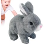 Jouet de lapin qui marche jouet électronique interactif de lapin en peluche pour animaux de compagnie ... Jouet de lapin qui marche jouet électronique interactif de lapin en peluche pour animaux de compagnie ...