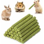Jouets  mcher pour lapins 30 btons de foin naturel petits animaux btonnets molaires dents  mcher ...