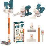 Jouet m�nage enfant avec aspirateur et accessoires kit de nettoyage imitation en bois s�curis� jeu �ducatif ...