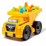 Jouet - molt - camion benne - 20 blocs - benne basculante - color et sr