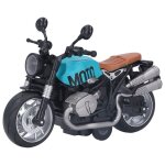 Jouet de moto � tirer � l�chelle 1:12 jouet de moto r�tro cool avec �clairage pour enfants gar�ons