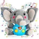 Jouet musical lphant en peluche pour bb de 0 - 36 mois jouet dapprentissage pour lducation prcoce ...