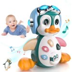 Jouet musical enfant 1 an rampants avec musique et lumi�resjouet pour b�b� pingouin 6 - 12 mois jouet ...