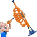 Jouets musicaux jouet de trompette musicale simul trompette instruments de musique ducatifs 1pc livraison ...