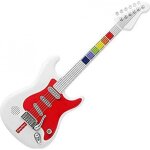 Jouet - nc - guitare pour enfant - rouge - id�ale pour initier les enfants � la musique - classique