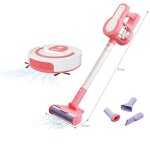 Jouets de nettoyage pour enfants ensemble aspirateur �lectrique et balayeuse domestique adapt� aux enfants ...