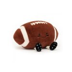 Jouet en peluche - amuseable sports - american football - marron - 28 cm x 25 cm - mixte