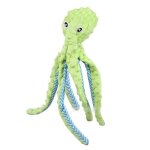 Jouet en peluche couineur pour chien en forme de pieuvre mignonne et interactive pour réduire lennui ... Jouet en peluche couineur pour chien en forme de pieuvre mignonne et interactive pour réduire lennui ...