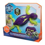 Jouet radiocommand� - spinmaster - hex bots - gecko phosphorescent - brille dans le noir - 8m de port�e ...