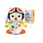 Jouet rampant - lucky star - pingouin musical - 12 + mois - lumi�res - auto - �viteur dobstacles