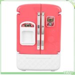 Jouet de r�frig�rateur - fafeicy - r�frig�rateur de cuisine pour enfants - rose - 11 pi�ces - 3 � 10 ...