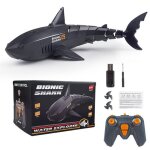 Jouet requin sous - marin �lectrique rechargeable t�l�command� pour enfants