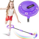 Jouet sauteur anneau de saut de cheville pliable flash pour les enfants de 6 - 12 ans