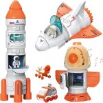 Jouet spatial pour enfants avec navette spatiale figurines dastronaute station spatiale station spatiale ...