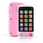 Jouet de t�l�phone portable pour b�b� pour gar�ons et filles lecteur de musique �ducatif �clairage color� ...
