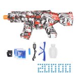 Jouet de tir � leau �lectrique 2 en 1 en plastique 500 mah boule de gel perles deau jeu de tir en plein ...