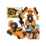 Jouet transformateur robot robot orange voiture 2en1 jouet pour enfants 3 + mega creative