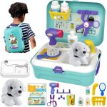 Jouet vétérinaire sac À dosjouets de docteur - avec peluche chien jeux dimitations - 16 pièces - pour ... Jouet vétérinaire sac À dosjouets de docteur - avec peluche chien jeux dimitations - 16 pièces - pour ...