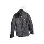Joules belle veste femme confortable chaude fermeture clair noire taille s