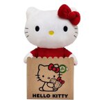 Joy toy (it) - hello kitty - peluche hello kitty en robe rouge 24 cm