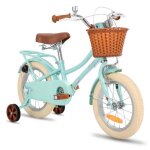 V�lo pour enfant - joystar 12 - avec panier avant et porte - bagages arri�re - id�al pour les balades ...