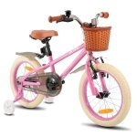 Joystar vlo pour enfants de 14 pouces pour filles et garons de 3  5 ans avec dun avec frein  pied ...