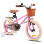 Joystar vlo pour enfants de 16 pouces pour filles et garons de 4  6 ans avec dun avec frein  pied ...