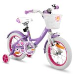 Joystar vlo pour enfants de 16 pouces pour filles et garons de 4  6 ans avec dun avec frein  pied ...
