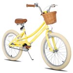 Joystar vlo pour filles 7 - 13 ans convient aux filles?vlo pour enfants 20 pouces avec panier et bquill ...