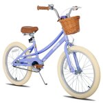 Joystar vlo pour filles 7 - 13 ans convient aux filles?vlo pour enfants 20 pouces avec panier et bquill ...