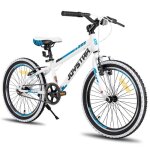 Joystar vlo de montagne 20 pouces pour garons et filles 7 - 13 ans drailleur 1 vitesse pneus  flancs ...