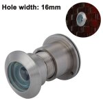 Judas de porte grand angle en laiton massif lentille hd offrant un angle de vision de 220 perage facile ...