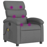 (soldes juillet)siège massant - clarance - fauteuil de massage inclinable gris foncé tissu fr1371702 (soldes juillet)siège massant - clarance - fauteuil de massage inclinable gris foncé tissu fr1371702