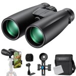 Jumelles hd 12 * 50 bak4 - k&f concept tlescope avec support - binoculaire objectif optique pour tlphone ...