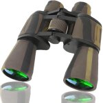 Jumelles militaires 20x50 vision nocturne compactes tanches observation oiseaux camouflage